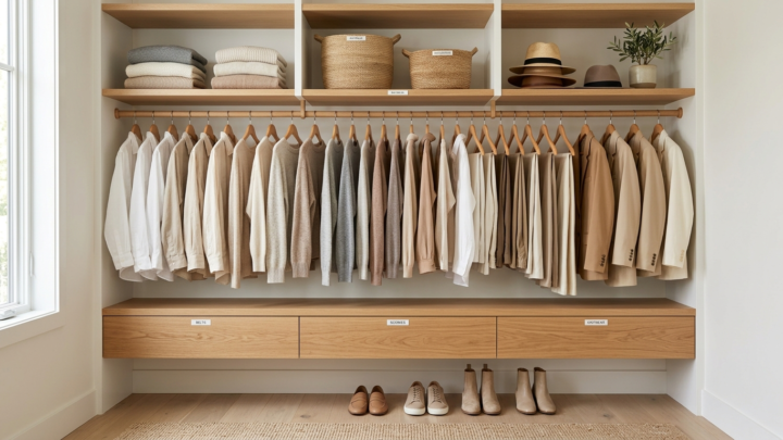 Sådan implementerer du en minimalistisk garderobe