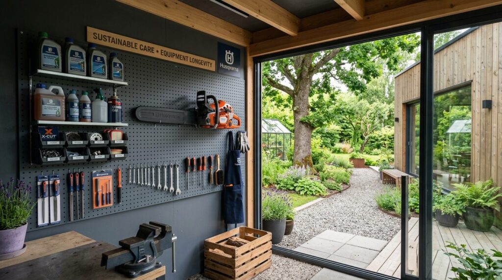 Wide-angle shot of a contemporary home garden featuring a we